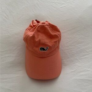 Vineyard Vines Coral Cap with Whale Logo